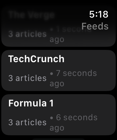punkt on Apple Watch