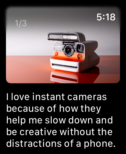 punkt on Apple Watch